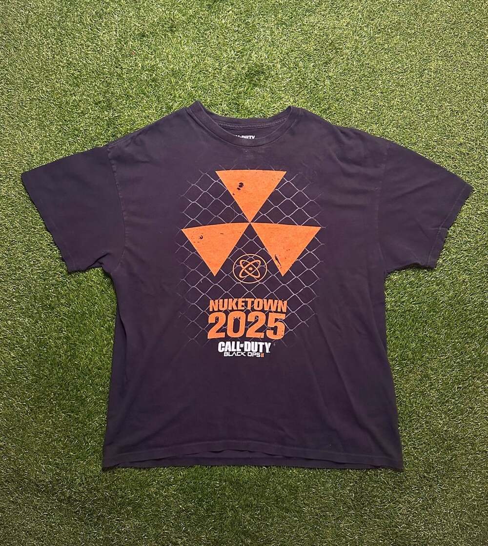 Call Of Duty Nuketown 2025 Black Ops II Graphic T-Shirt Black